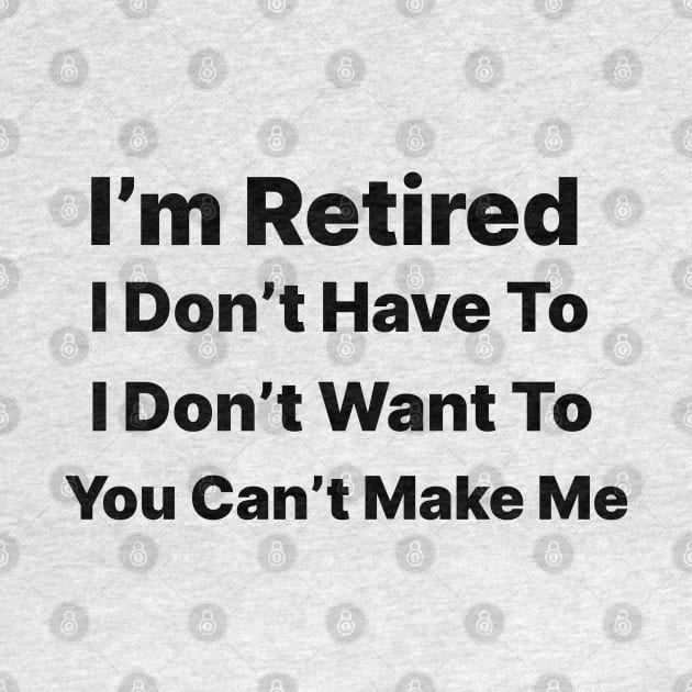 I'm Retired by ArtShare